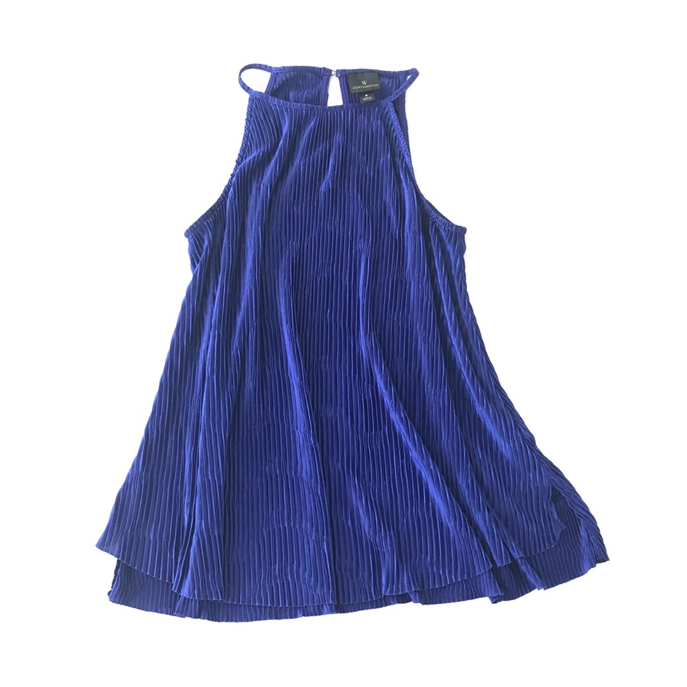 ✧ Indigo halter top